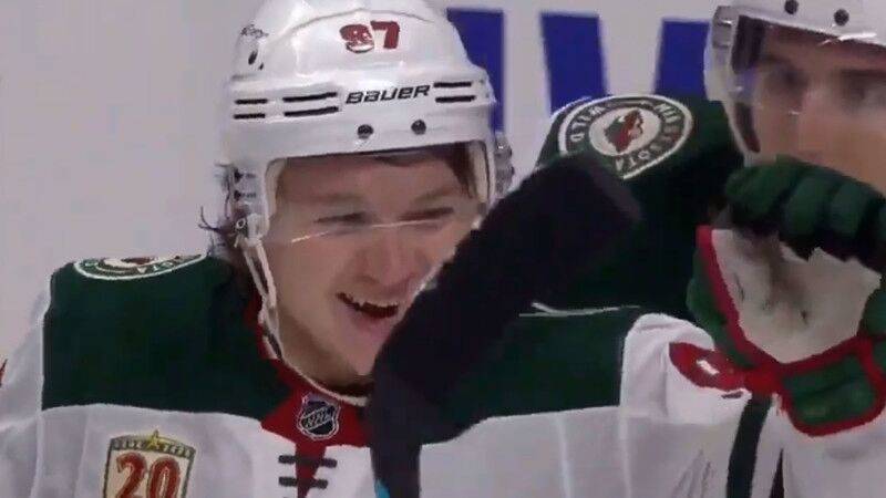 Российский форвард Капризов стал рекордсменом "Миннесоты" по голам в дебютном сезоне НХЛ