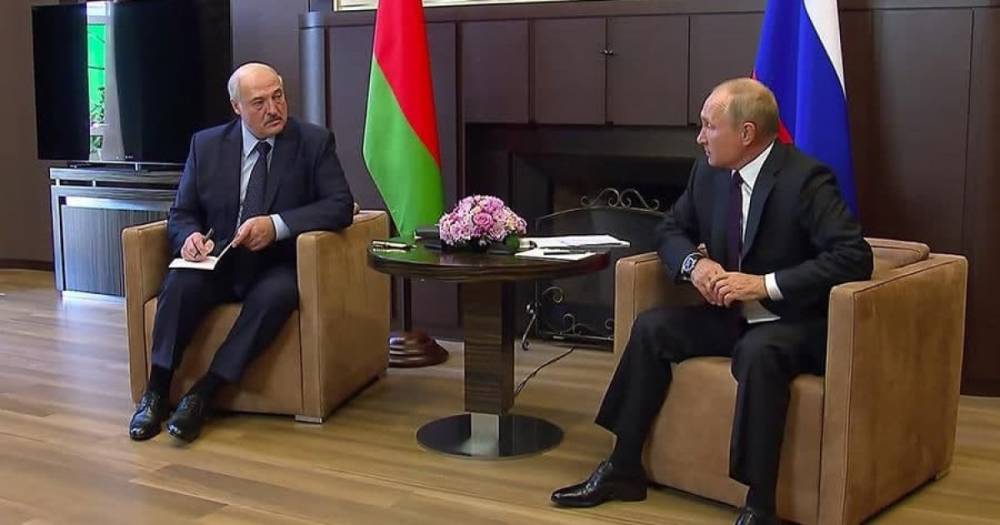 Путин на встрече с Лукашенко обсудил создание "союзного государства"