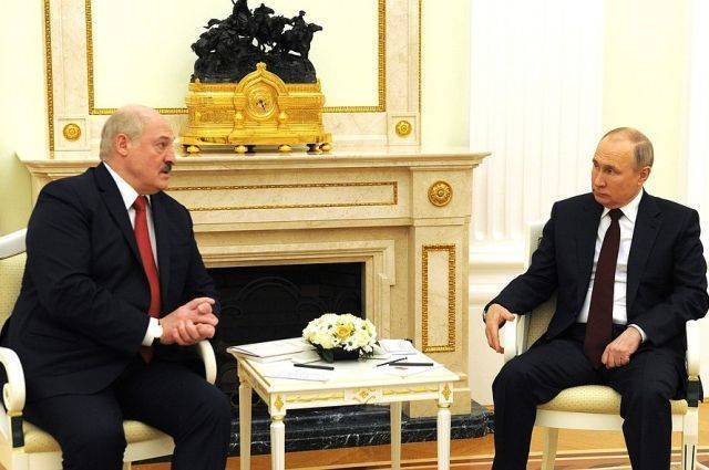 Лукашенко рассказал о прошедших в Москве переговорах с Путиным