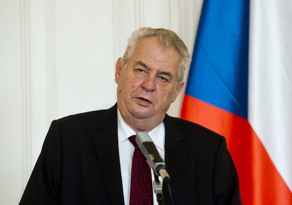Президент Чехии: у чешской контрразведки нет доказательств «русского следа» во взрыве в Врбетице