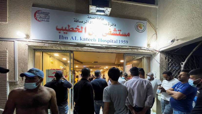 Число жертв пожара в багдадской больнице достигло 82