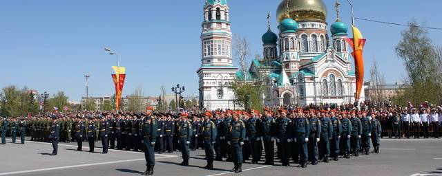 В Омске к Дню Победы дважды перекроют центр города
