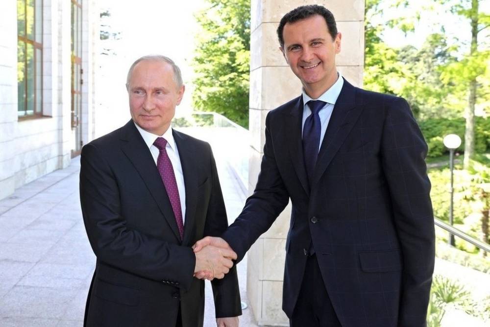 Путин и Асад обсудили поставку российской вакцины в Сирию