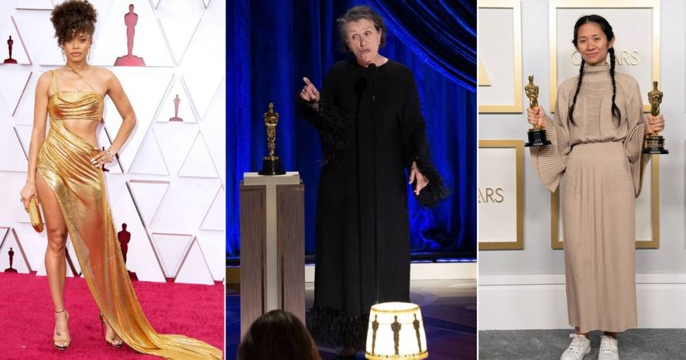 Кроксы, платье-лебедь и слишком голый наряд: худшие наряды красной дорожки "Оскара-2021"