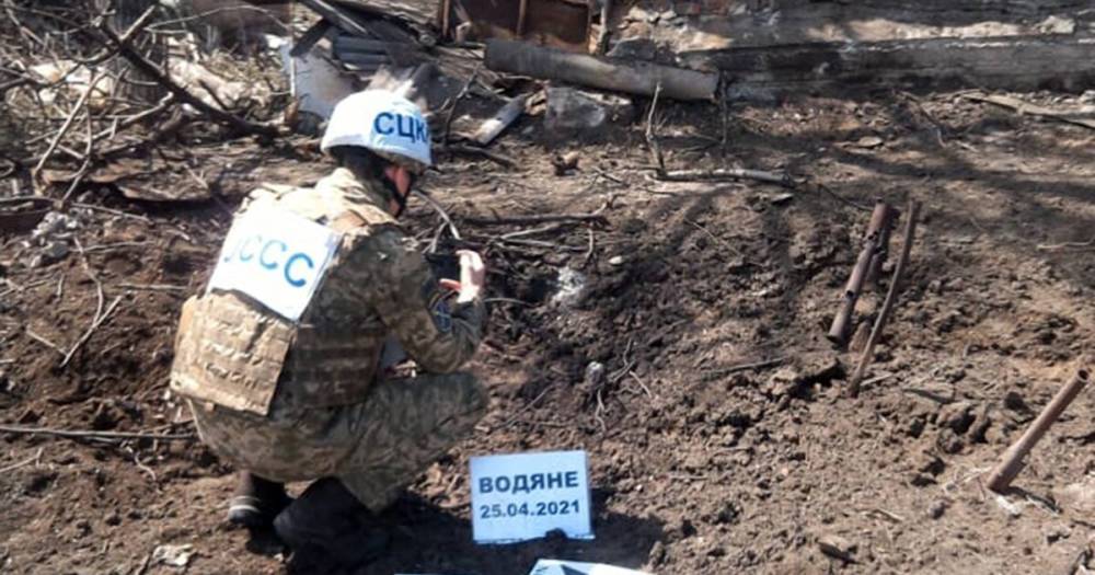 Боевики открыли огонь по гражданским объектам Водяного (ФОТО)