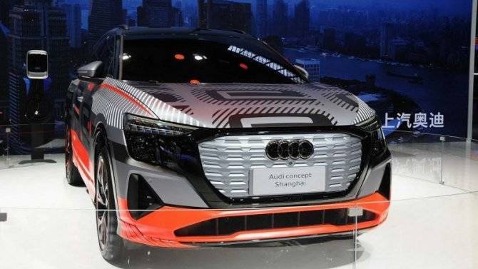 Шанхай-2021: представлен концептуальный электрокроссовер от Audi