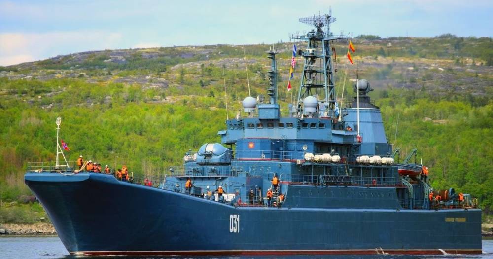 "Отвод войск": Россия оставила в Черном море десантные корабли Северного флота