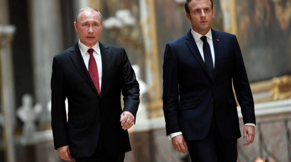 Макрон и Путин обсудили ситуацию в Украине