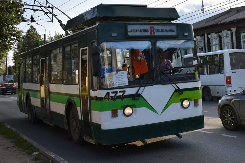 В Иванове у трех троллейбусов изменен маршрут