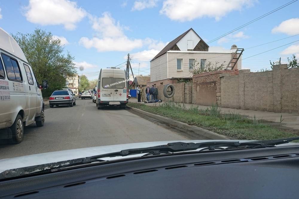 В Астрахани за рулем скончался автомобилист