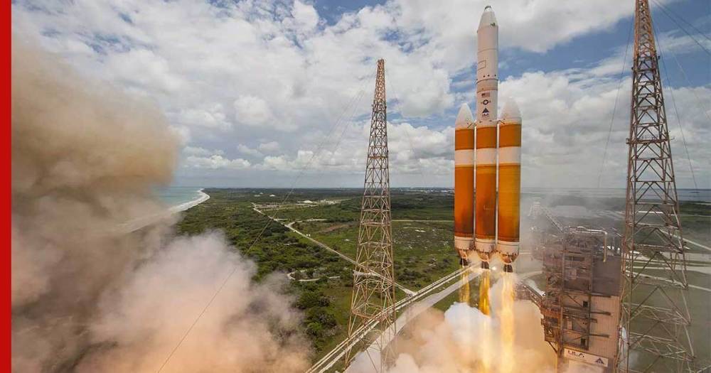 Огромная ракета Delta IV Heavy вывела на орбиту спутник-шпион США
