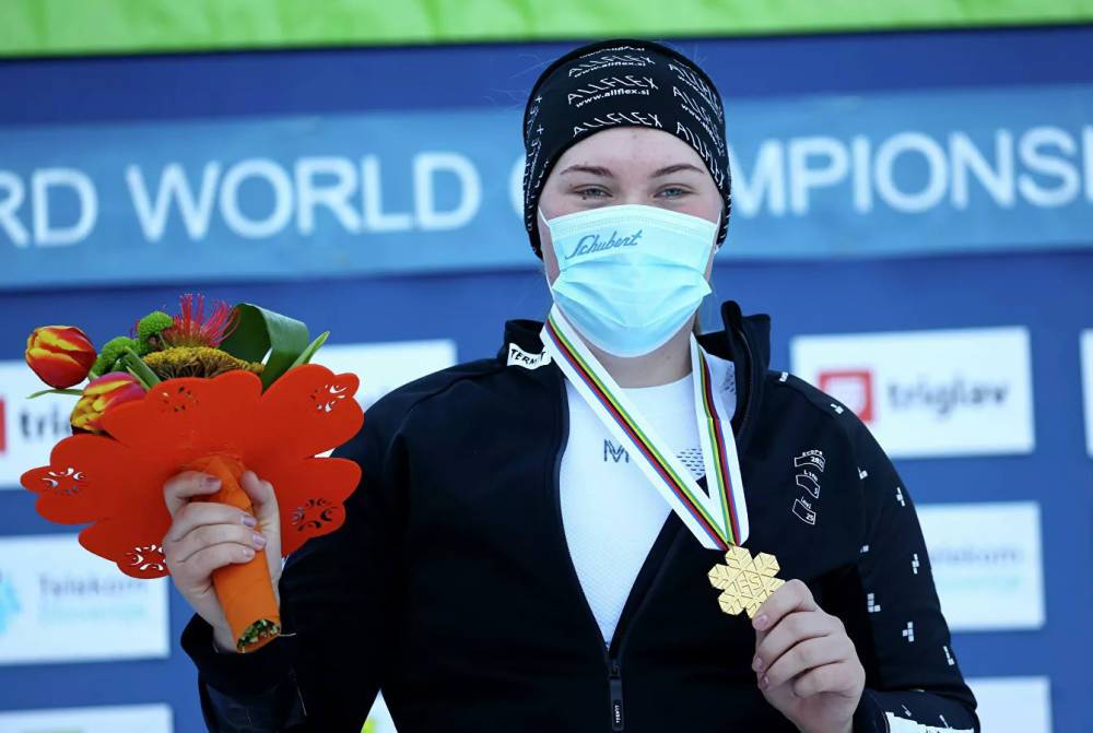 Спортсменом месяца в Сахалинской области вновь стала София Надыршина