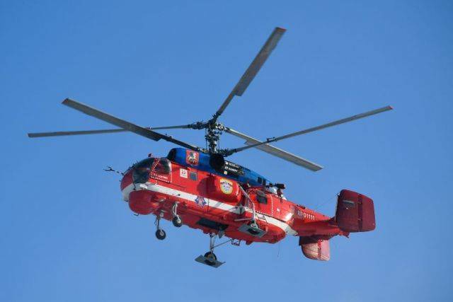 Вертолёты МАЦ начнут мониторинг пожароопасной обстановки в Москве с 1 мая