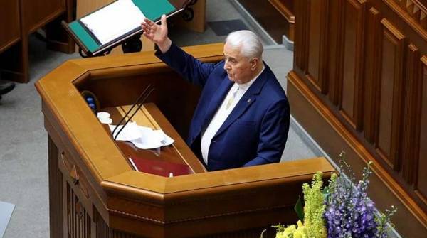 В России ответили на выпад первого президента Украины