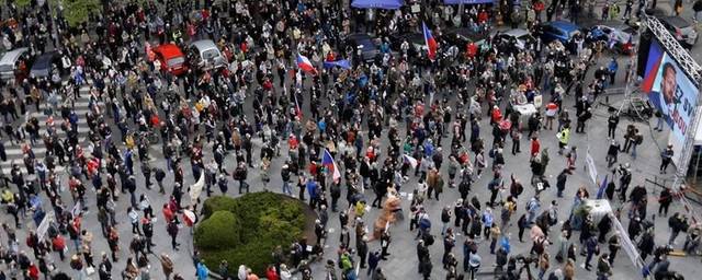 В Чехии прошла волна массовых антироссийских протестов