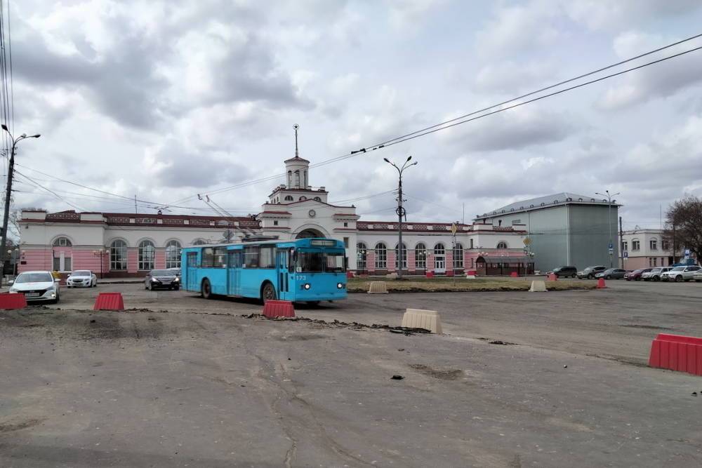 4 и 7 мая троллейбусы в Йошкар-Оле изменят маршрут