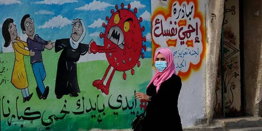 В Газе зарегистрирован новый рекорд заболеваемости коронавирусом