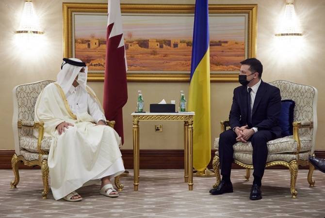 Зеленский заявил, что Катар заинтересован во вхождении на банковский рынок Украины