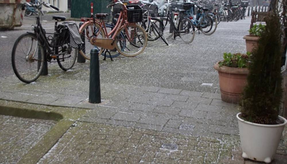Белая Пасха: в Нидерландах выпал снег на праздник – фото, видео