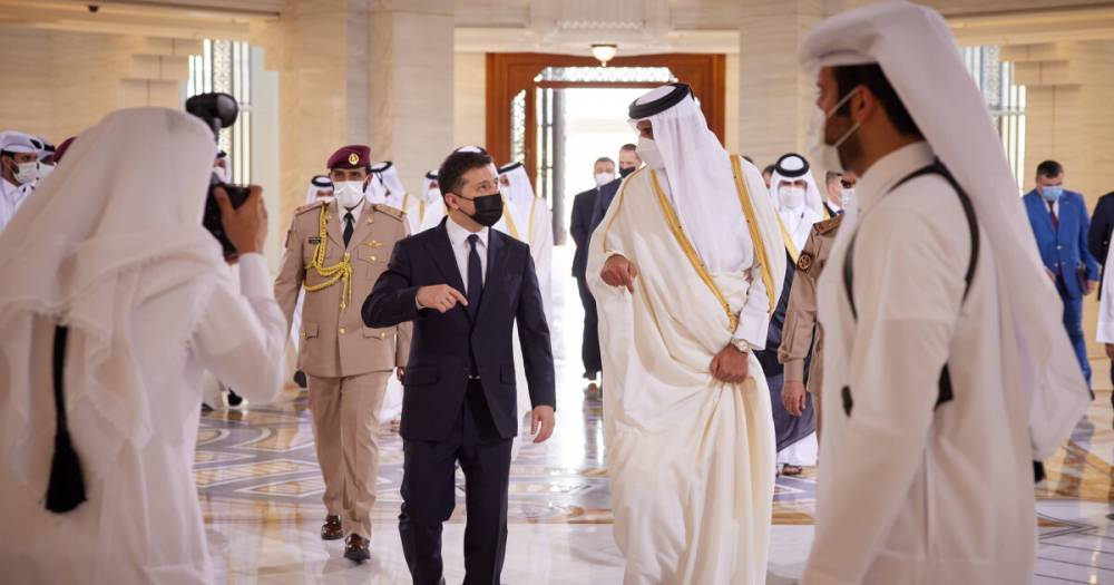 Несвоевременный визит. Как связана поездка Зеленского в Катар с заговором брата короля Иордании