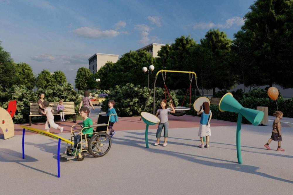 Первая игровая площадка для детей-инвалидов появится в Липецке