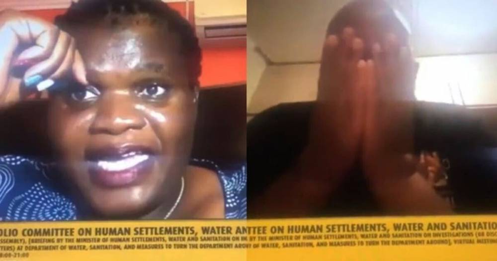 В ЮАР голая жена чиновника случайно сорвала Zoom-конференцию (видео)