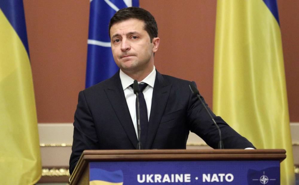 Зеленский назвал вступление в НАТО единственным способом прекратить войну в Донбассе