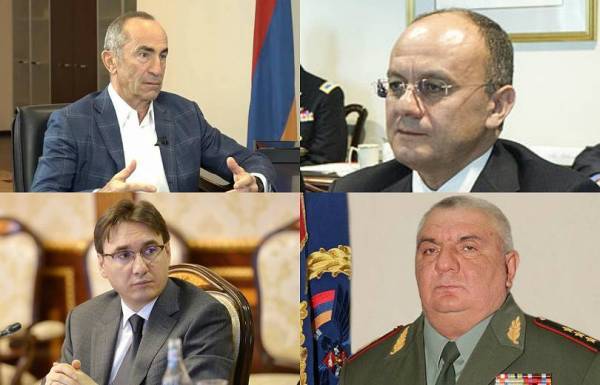 Бывшие армянские военачальники оправданы по делу «1 марта»