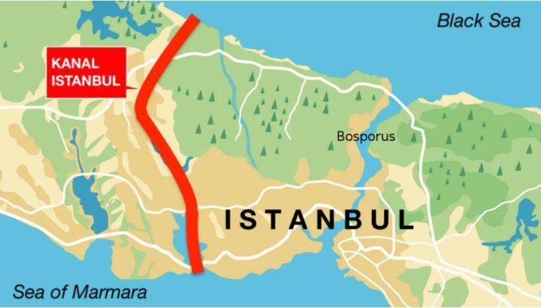 Канал «Стамбул» призван изменить движение мирового капитала