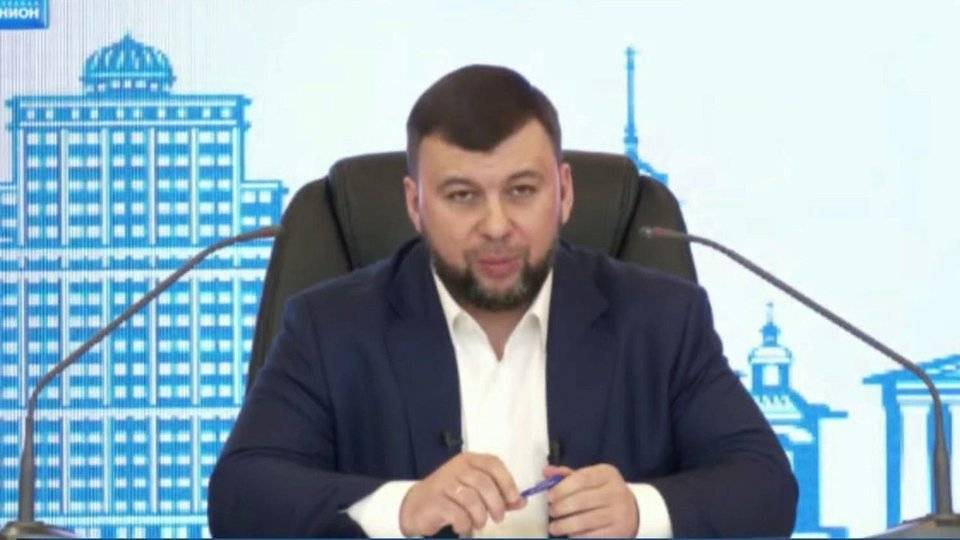 О росте количества обстрелов на линии соприкосновения заявил глава ДНР Денис Пушилин