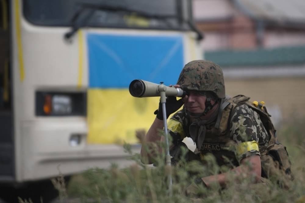 Киев открыл огонь по приоритетному направлению наступления в Донбассе
