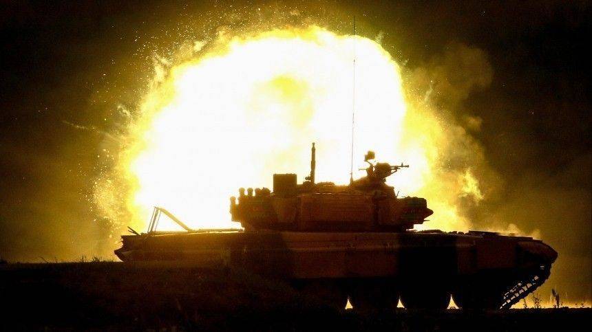 Названа предварительная причина возгорания танка в воинской части в Дагестане