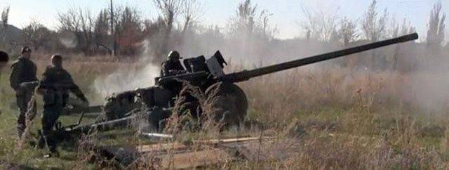 Оккупанты атаковали позиции ВСУ под Донецком с применением артиллерии