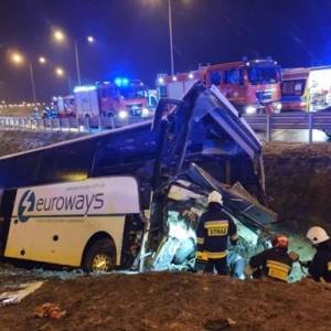 Водителю автобуса с украинцами, который попал в ДТП в Польше, предъявили обвинение