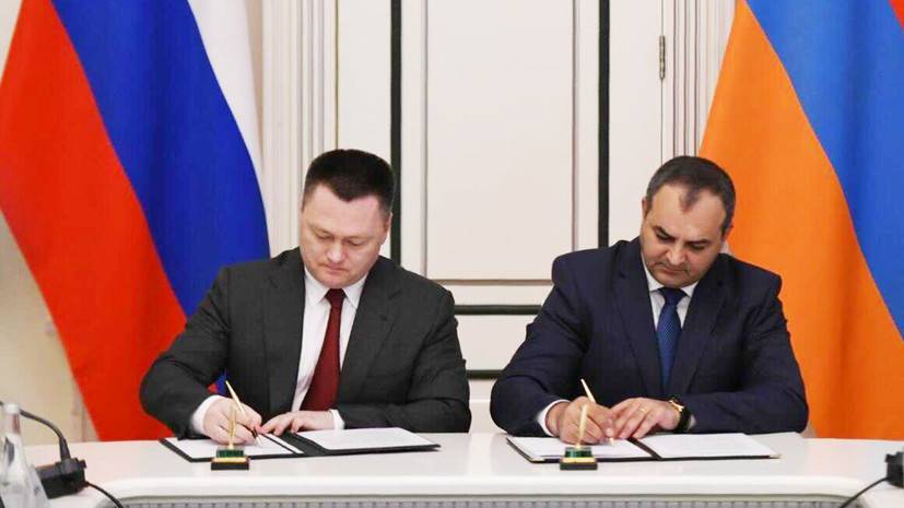Генпрокуроры России и Армении подписали заявление о намерениях развивать сотрудничество