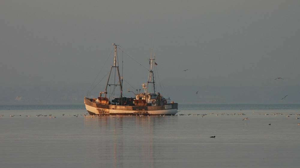 Рыболовецкое судно с 80 моряками охватил пожар в Охотском море