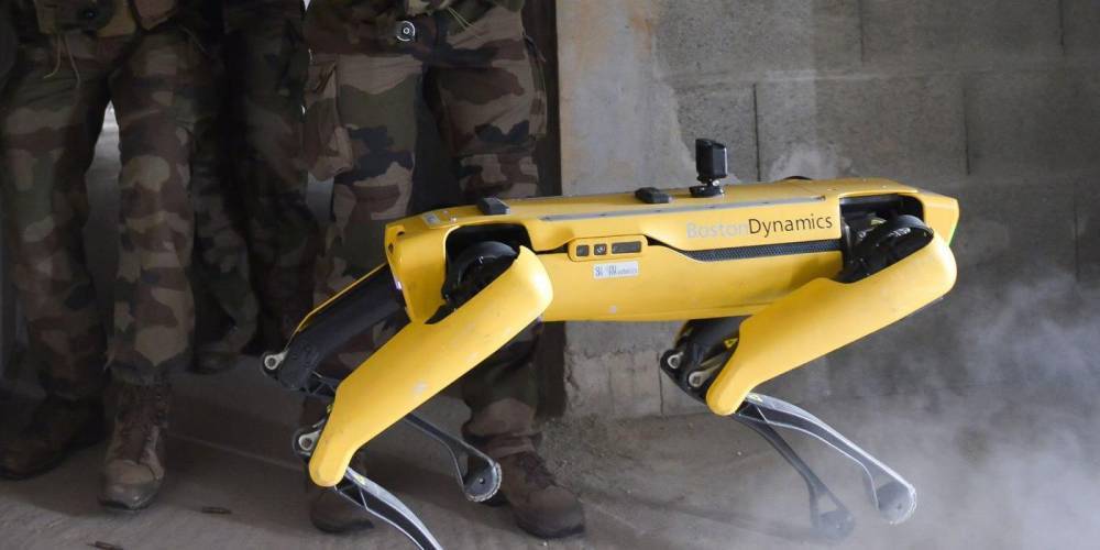 Французская армия провела военные учения с роботом-собакой от Boston Dynamics