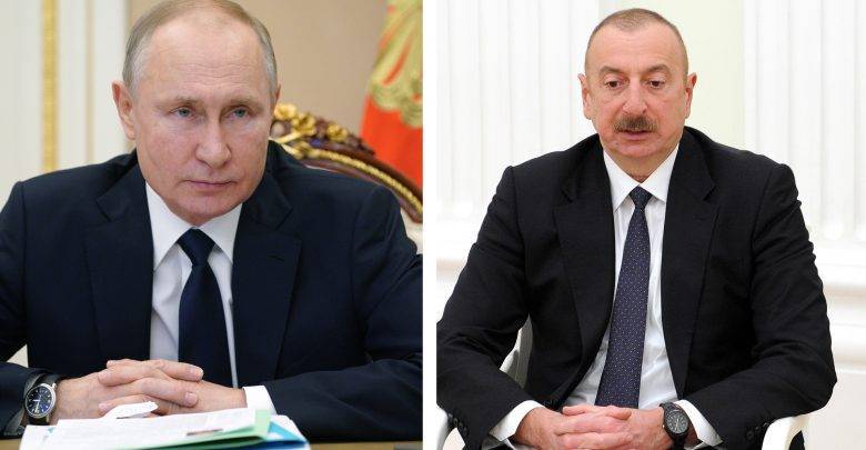 Путин и Алиев обсудили ситуацию вокруг Нагорного Карабаха