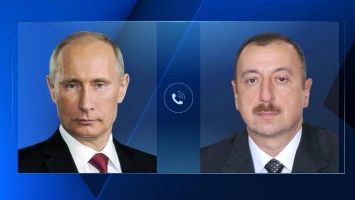 Владимир Путин поговорил с Ильхамом Алиевым