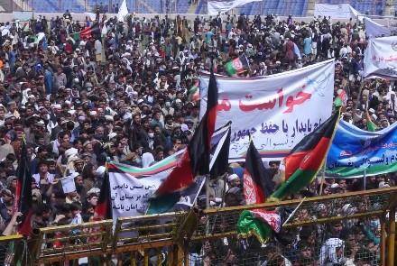 В Кабуле прошел многотысячный митинг в поддержку Стамбульского саммита