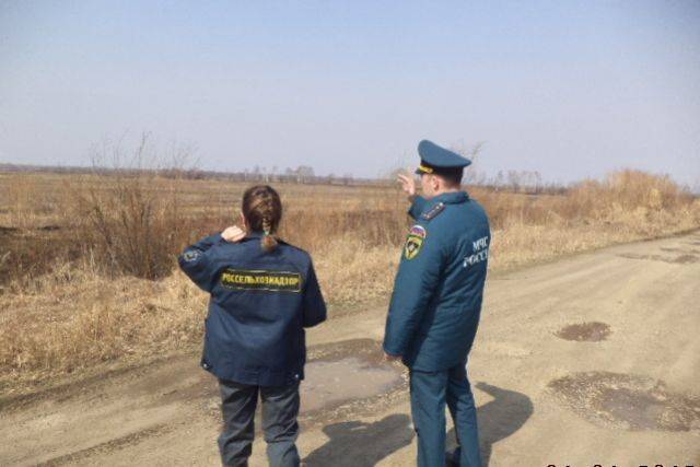 В Хабаровском крае МЧС провели рейд по сельхозугодьям
