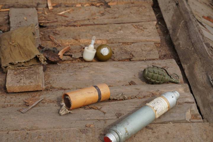В Костроме на улице Тихой нашли схрон с боеприпасами