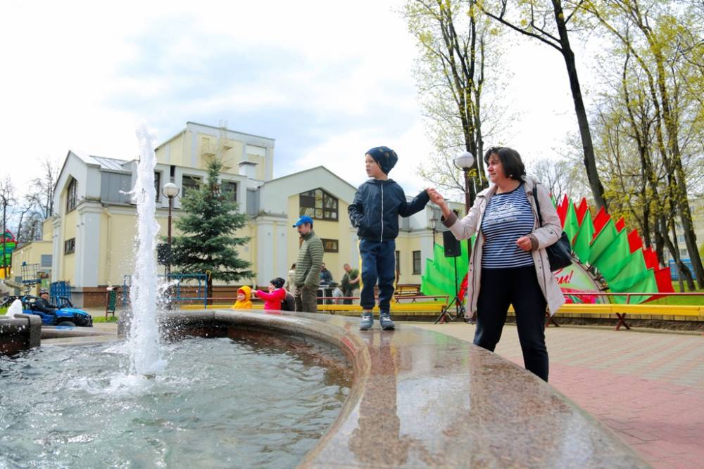 1 Мая в Гродно состоялось традиционное открытие сезона фонтанов