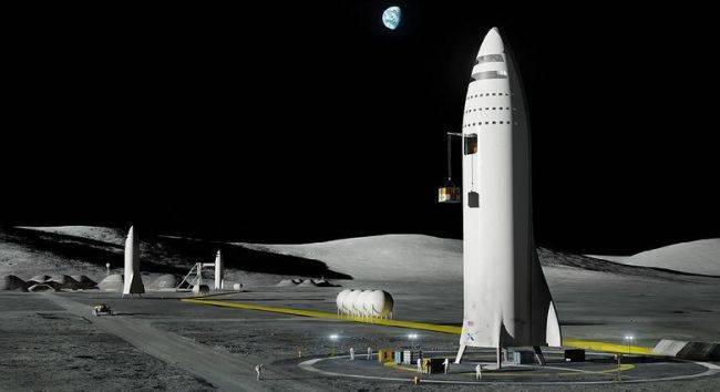 NASA приостановило контракт с компанией Илона Маска по Лунной программе