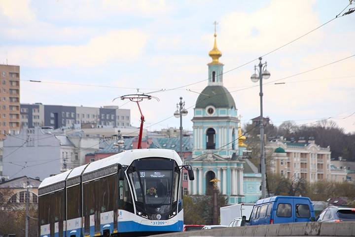 Власти Москвы планируют обновить все трамваи до 2024 года