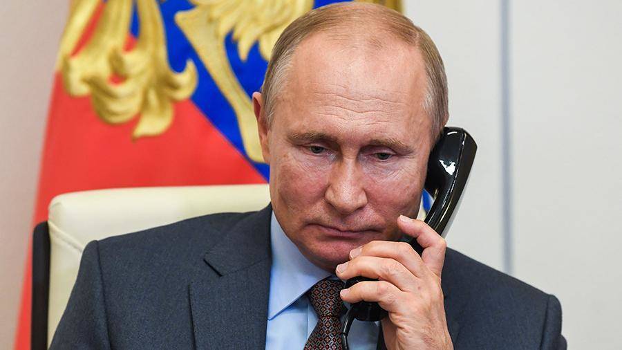 Путин и Жапаров провели телефонные переговоры