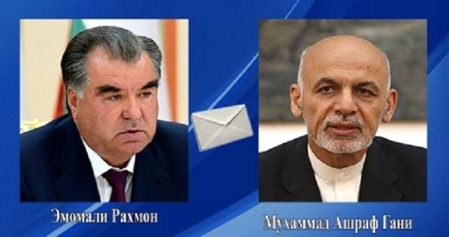 Эмомали Рахмон выразил соболезнования Президенту Афганистана Ашрафу Гани