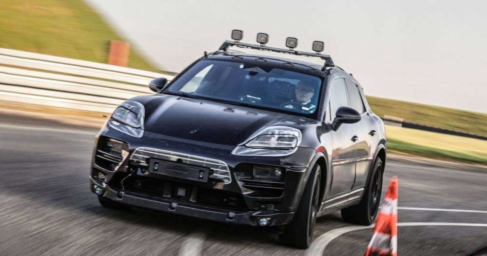 Электрический Porsche Macan нового поколения вышел на испытания: первые фото и видео