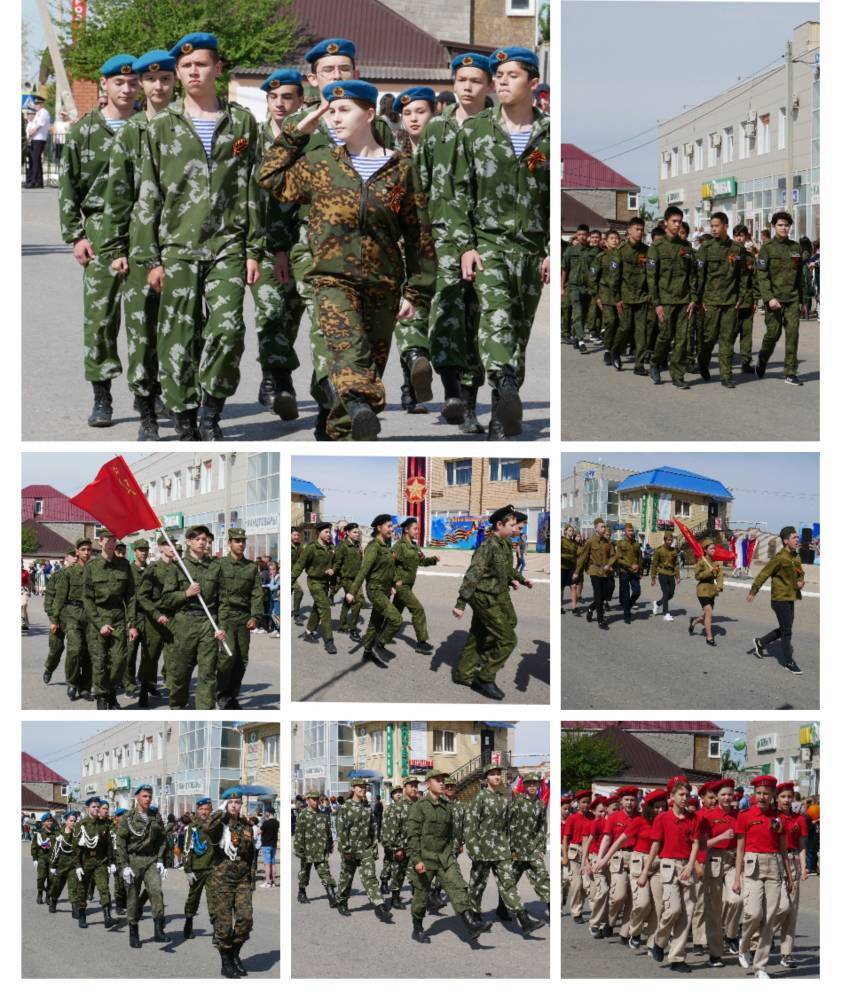 В Приволжском районе прошел парад Победы