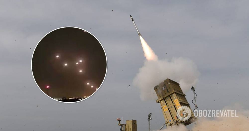 Обстрел Израиля: Железный купол перехватил большинство ракет ХАМАСа